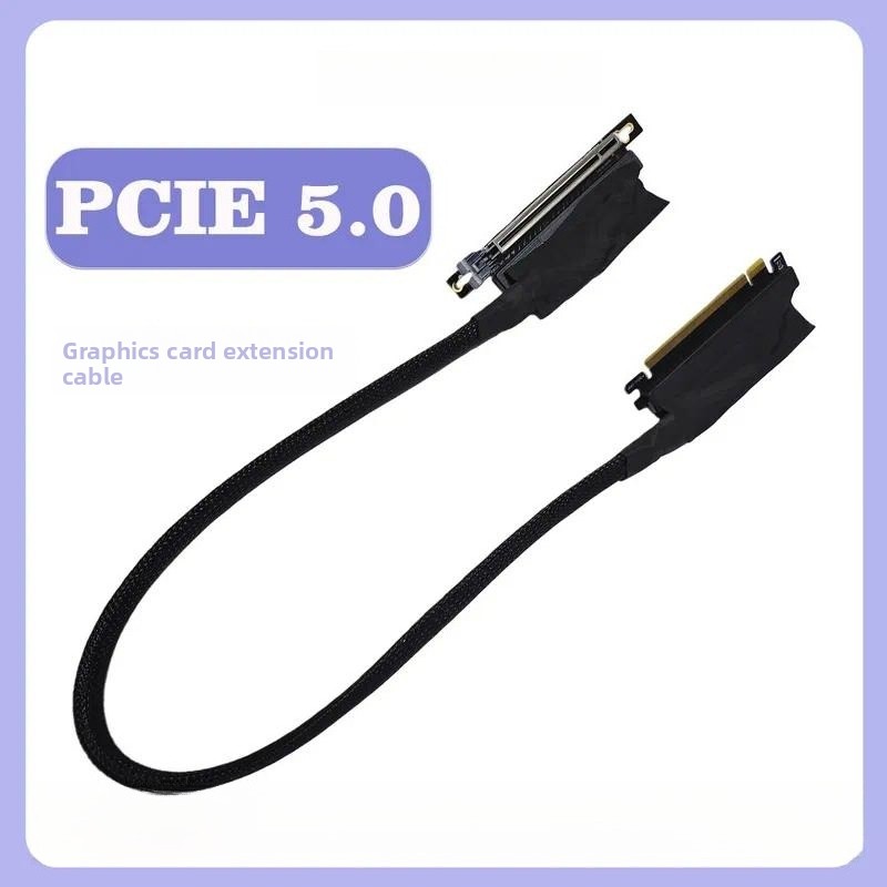 Pcie 5.0 Gpu Riser Cable - PCIe 5.0 X16 グラフィックスカード用延長ケーブル、GPU用 PCIe 5.0