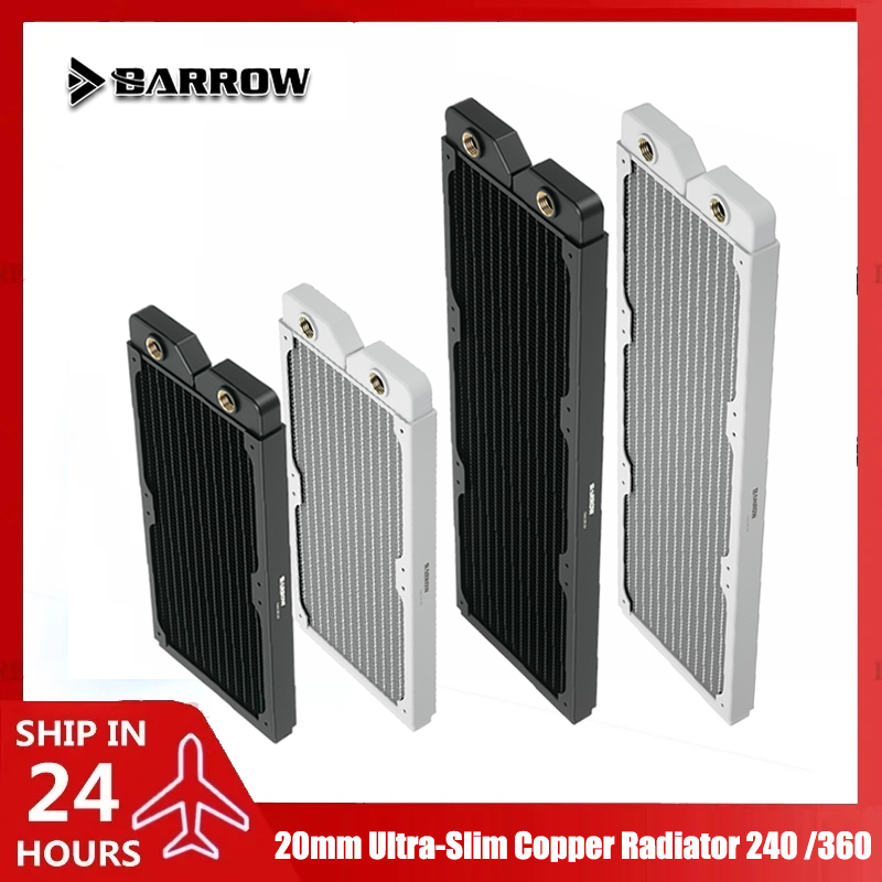 Rtx 4090 Water Block - BARROW 超スリム水クーラーラジエーター 20 ミリメートル 240 360