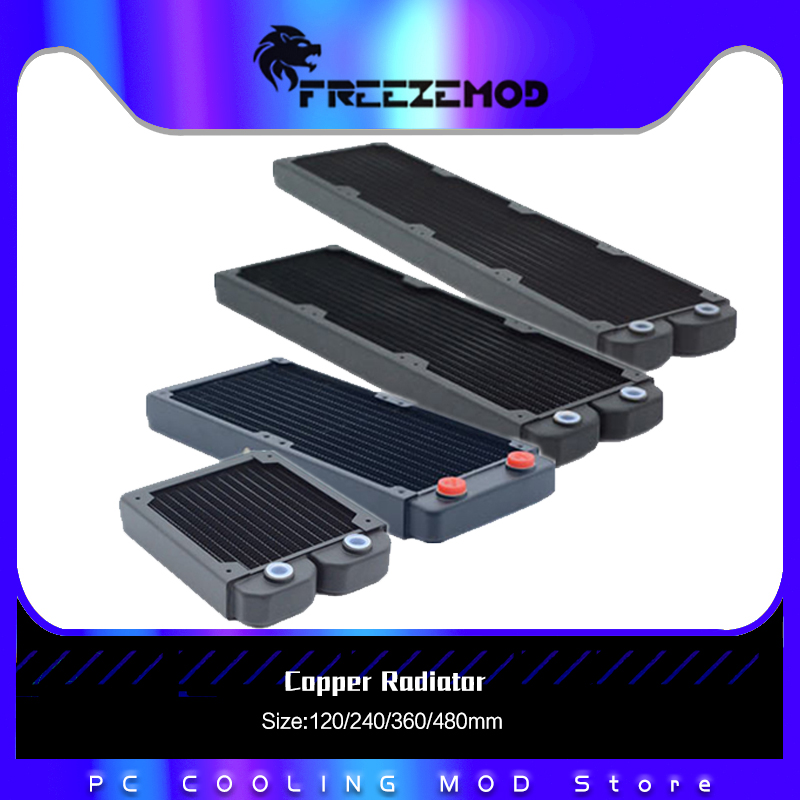 Rtx 4090 Water Block - Freezemod-厚い銅ラジエーター,120/240/360/480mm,冷却,ヒートシンク,120mm