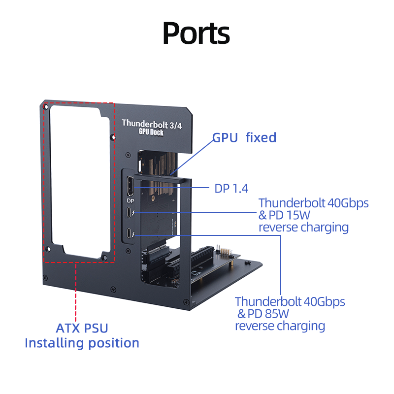 EGPU Thunderbolt 4/3 TB3/TB4 - - Gpu External Dock Egpu Thunderbolt 4 のレビューと価格