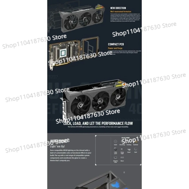 4090 グラフィックス ROG STRIX RTX4090 - Graphics Card 24Gb Gddr6X のレビューと価格