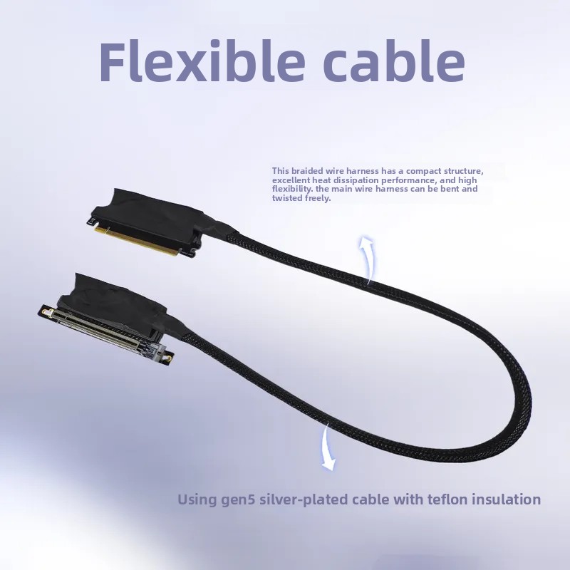 PCIe 5.0 X16 グラフィックスカード用延長ケーブル - Pcie 5.0 Gpu Riser Cable のレビューと価格