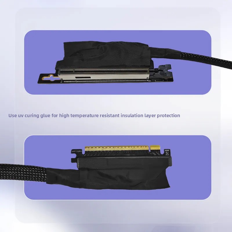 PCIe 5.0 X16 グラフィックスカード用延長ケーブル - Pcie 5.0 Gpu Riser Cable のレビューと価格