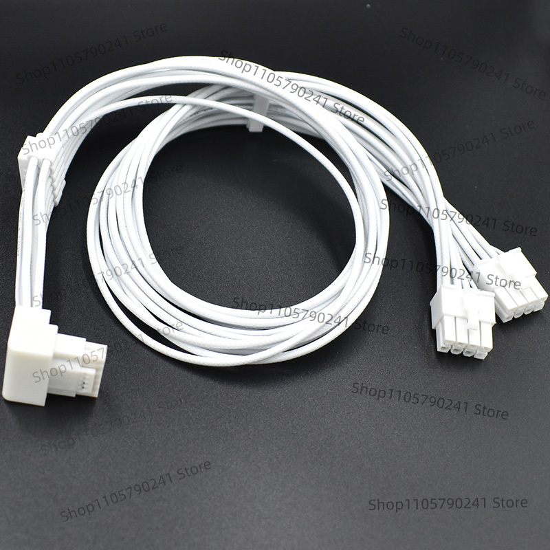ホワイト 16AWG ブレイドパターンケーブル Corsai - Dual 8Pin To 16Pin 12Vhpwr Cable のレビューと価格