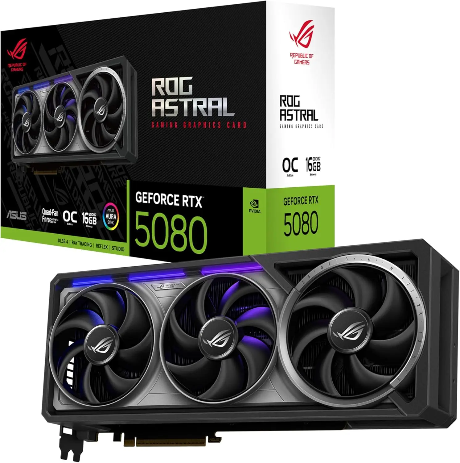 Astral RTX 5080 OCエディション グラフィッ - Rtx 5080 16Gb のレビューと価格